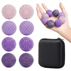 Silicone Magnetic Balls Fidget Toys for Adults & Teens,4PCS Stress Relief Sensory Toys for Autism ADHD Anxiety,Fun Textures Gadgets,Office Desk Toy,Stocking Stuffers for Women Men Teen Gift