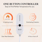 Heated Blanket Electric Blanket Full Size, Super Soft Cozy Upgraded Flannel Heating Blanket with 6 Heating Levels & 1-10 Hours Auto Off, Fast Heating & Overheat Protection, 72" x 84", Dark Gray