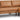 POLY & BARK Napa Leather Couch – Right-Facing Sectional Leather Sofa - Tufted Back Full Grain Leather Couch with Feather-Down Topper On Seating Surfaces – Pure-Aniline Italian Leather – Cognac Tan