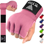 WYOX Gel Boxing Hand Wraps Inner Gloves for Men & Women – 80cm Quick Wrist Strap, Padded Knuckle Support, Fingerless MMA Muay Thai Kickboxing Wraps for Training, Punching & Martial Arts