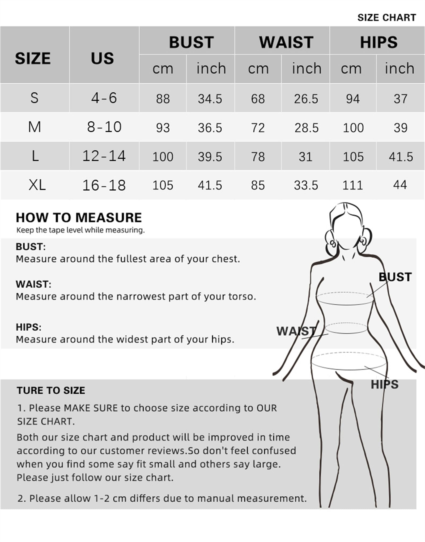 SUUKSESS Women Sexy Tummy Control One Piece Swimsuits Halter Push Up Monokini Bathing Suits (Black, L)