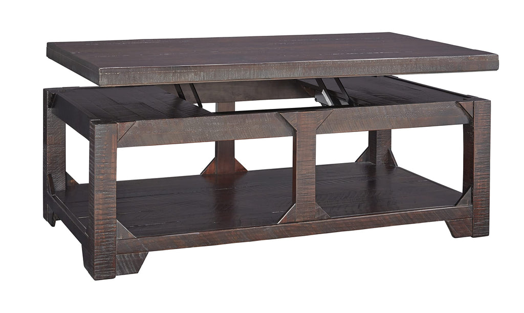 Signature Design by Ashley Casual Fregine Coffee Table with Lift Top Whitewash