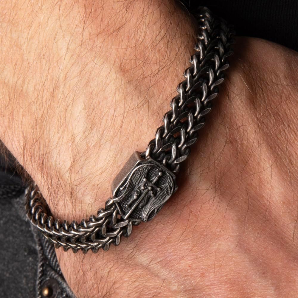 Hero Company Saint Michael Defend Us Bracelet - Helps Pair Veterans With A Service Dog Or Shelter Dog