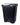 Step N' Sort 11 Gallon, Dual Trash and Recycling Bin with Slow Close Lid,Black,40 Liter,SNS402-B