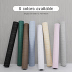 کاغذ دیواری پارچه‌ای خاکستری کیانگ‌لایو، کاغذ دیواری قابل جدا شدن و چسبان، کاغذ تماس با بافت، ۱۵.۷"x120"، کاغذ دیواری وینتیج، قابل جدا شدن، ضدآب، مناسب برای دیوارهای اتاق، کابینت‌ها، مبلمان، کشوها، میز