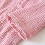 Shanghai Story Japanese Style Two-Piece Suit Cotton Bathrobe Pajamas Kimono Bathrobes Sleepwear for Women