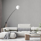 کاغذ دیواری پارچه‌ای خاکستری کیانگ‌لایو، کاغذ دیواری قابل جدا شدن و چسبان، کاغذ تماس با بافت، ۱۵.۷"x120"، کاغذ دیواری وینتیج، قابل جدا شدن، ضدآب، مناسب برای دیوارهای اتاق، کابینت‌ها، مبلمان، کشوها، میز