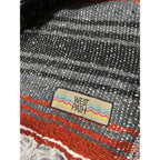 Open Road Goods Mexikanische Decke - Authentische Serape Falsa Decke - Handgefertigt (Rost)