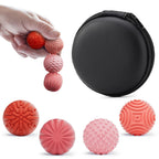 Silicone Magnetic Balls Fidget Toys for Adults & Teens,4PCS Stress Relief Sensory Toys for Autism ADHD Anxiety,Fun Textures Gadgets,Office Desk Toy,Stocking Stuffers for Women Men Teen Gift
