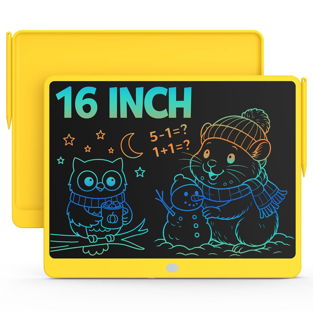 Bravokids Toys for 3-6 Years Old Girls Boys, LCD Writing Tablet 10 Inch Doodle Board, Electronic Drawing Pads, Educational Birthday Gift for 3 4 5 6 7 8 Years Old Kids Toddler (Blue)