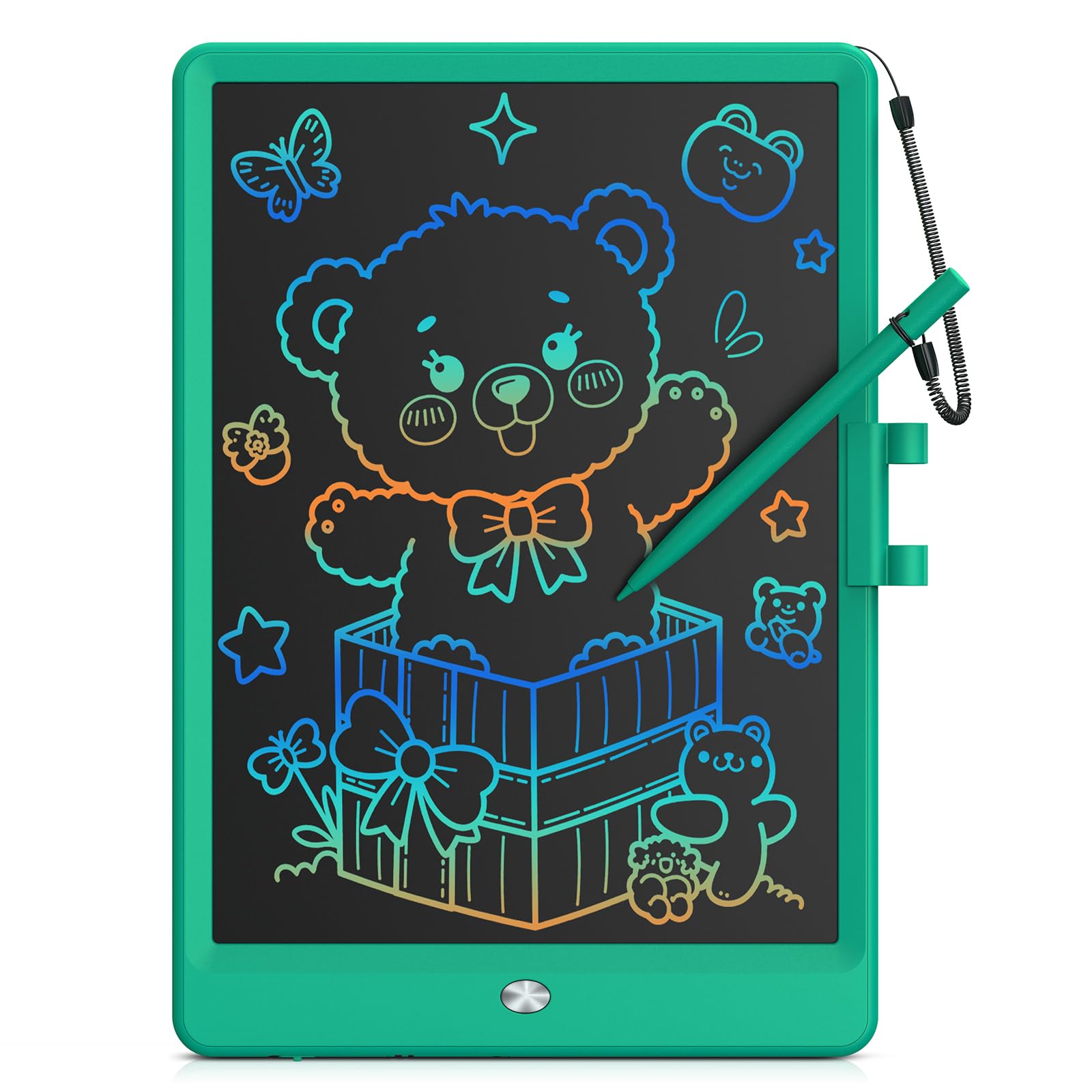 Bravokids Toys for 3-6 Years Old Girls Boys, LCD Writing Tablet 10 Inch Doodle Board, Electronic Drawing Pads, Educational Birthday Gift for 3 4 5 6 7 8 Years Old Kids Toddler (Blue)