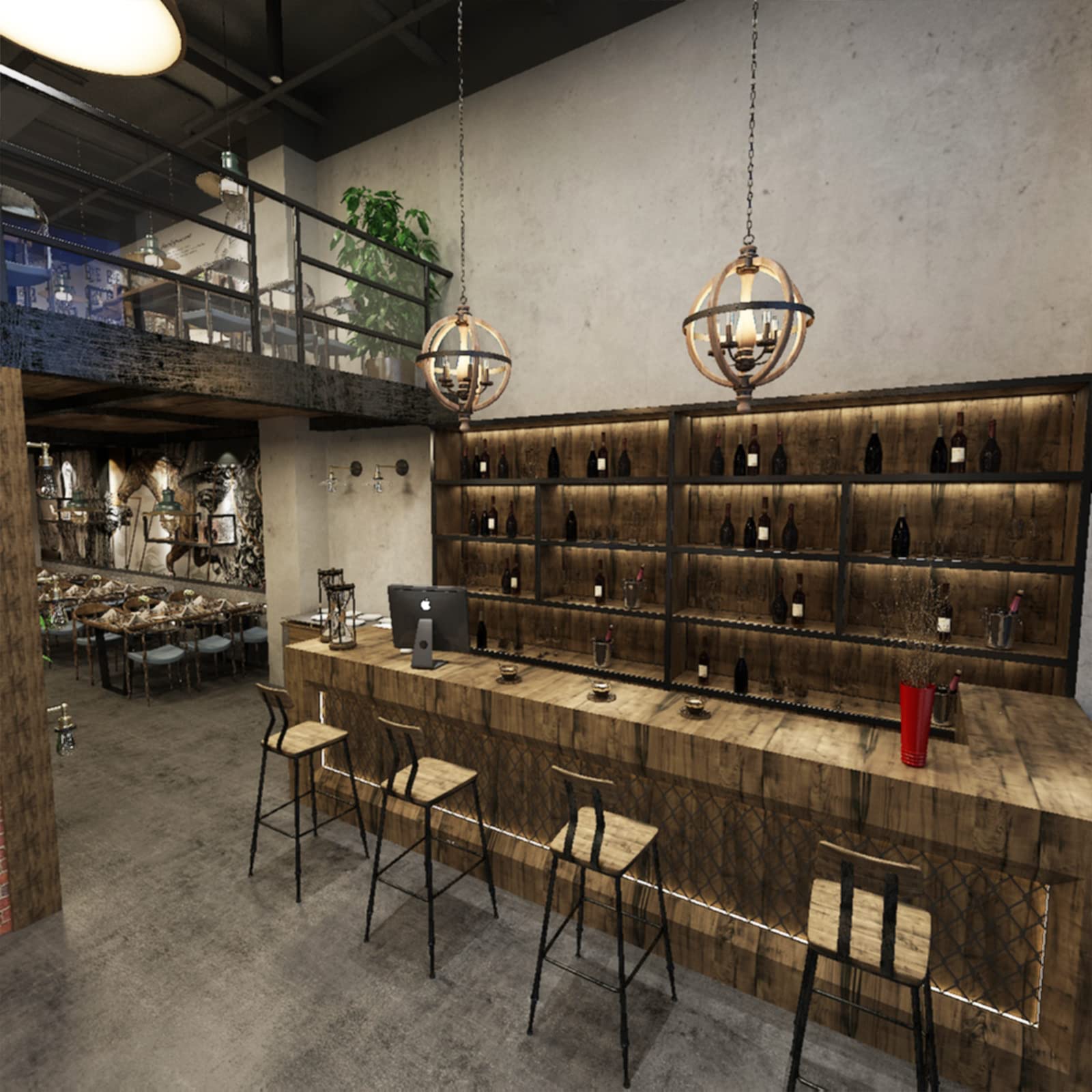 3yecao 31"×591" 3D Extra Wide Thick Grey Concrete Wallpaper Peel Stick Large Size Light Gray Concrete Cement Contact Paper Vinyl Stained Matte Textured Wall Sticker for Office Bathroom Bedroom Walls