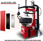 KATOOL KT-T835 Tire Changer with 28" Turn Table 2.0HP Bead Blaster KT-B760 Wheel Balancer with Automatic Measurement Ruler Combo Machine Fit for Tire Repair