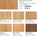 100% Solid Oak Wood Coffee Table for Living Room, 2-Tier Small Table with Storage Shelf, Mid Century Modern Coffee Tables (Walnut, 31.49" x 19.68" x 17.32")