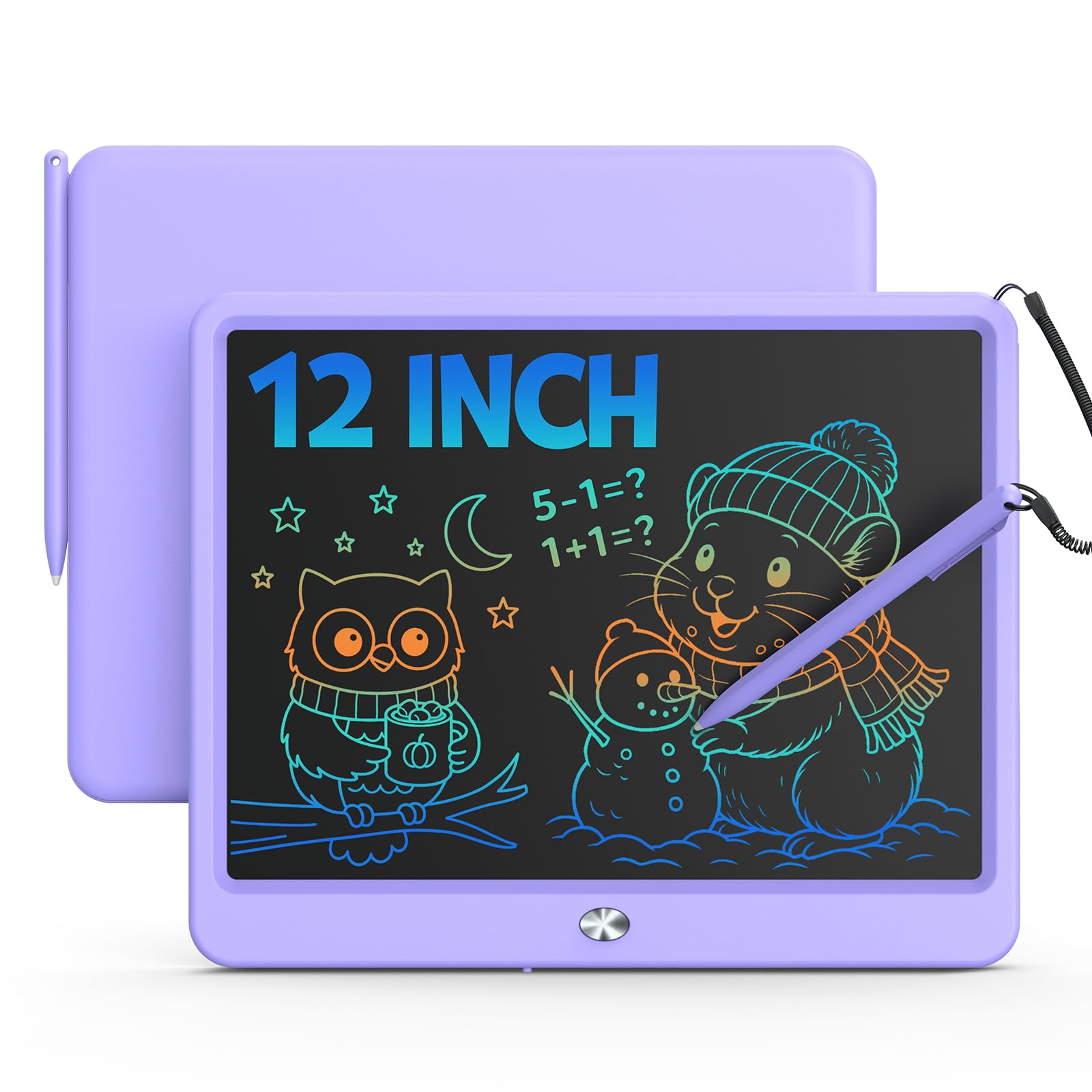 Bravokids Toys for 3-6 Years Old Girls Boys, LCD Writing Tablet 10 Inch Doodle Board, Electronic Drawing Pads, Educational Birthday Gift for 3 4 5 6 7 8 Years Old Kids Toddler (Blue)