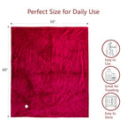 Manta Elétrica Tefici, Super Aconchegante e Macia, Flanela de 2 Camadas 50" x 60", Manta Aquecida com 3 Níveis de Aquecimento e Desligamento Automático em 4 Horas, Lavável na Máquina, Certificada ETL e FCC, Uso Residencial e Escritório, Cor Camelo