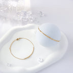 Bracelets JoycuFF Not Today Satan en code Morse pour femmes Cadeaux inspirants pour amis Anniversaire Bijoux chrétiens dorés pour maman Bracelet en acier inoxydable religieux