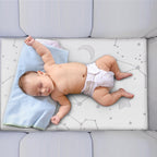YENING Pack and Play Mattress Topper Baby Pack N Play Mattresses for Playpen and Playard with Washable Cover 38"x26"x1", 1 Pack Firm Foam