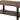 Alaterre Furniture Pomona Rustic Coffee Table with Storage Shelf - 42-Inch Industrial Modern Metal and Solid Wood Living Room Table - Easy Assembly Farmhouse Living Room Furniture (Rustic Natural)