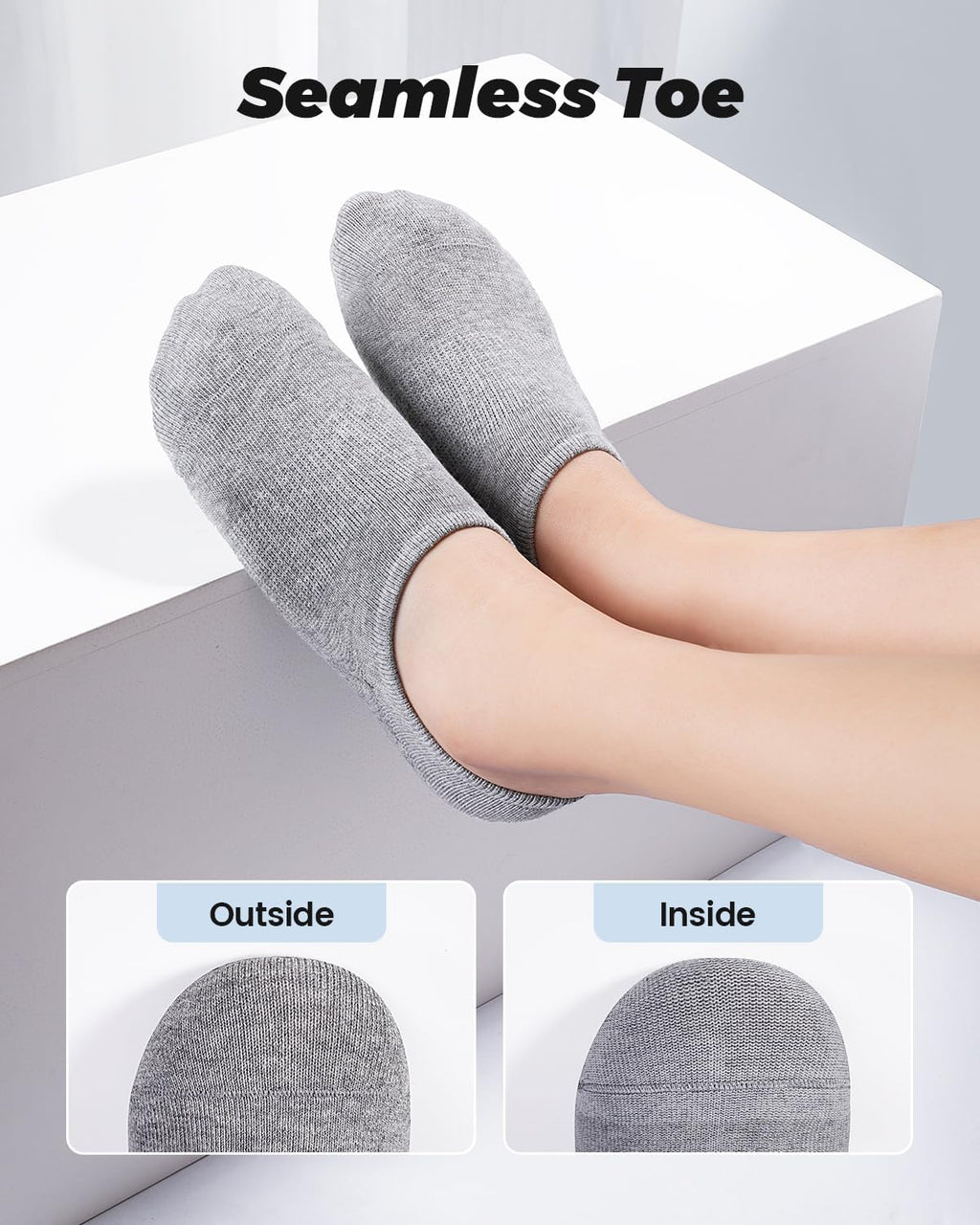 IDEGG No Show Socks Womens and Men Low Cut Ankle Short Anti-slid Athletic Running Novelty Casual Invisible Liner Socks
