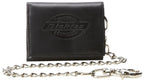 Portefeuille chaîne en cuir pour homme Dickies - Trifold haute sécurité avec fenêtre d'identification et poches pour cartes de crédit