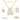 KissYan Bubble Letter Necklace, 14K Gold Plated Personalized Puffy Balloon Initial Pendant with Elegant Box Chain, Inlaid Square & Round CZ Stones for Women Dainty Jewelry Gifts (Gold R)