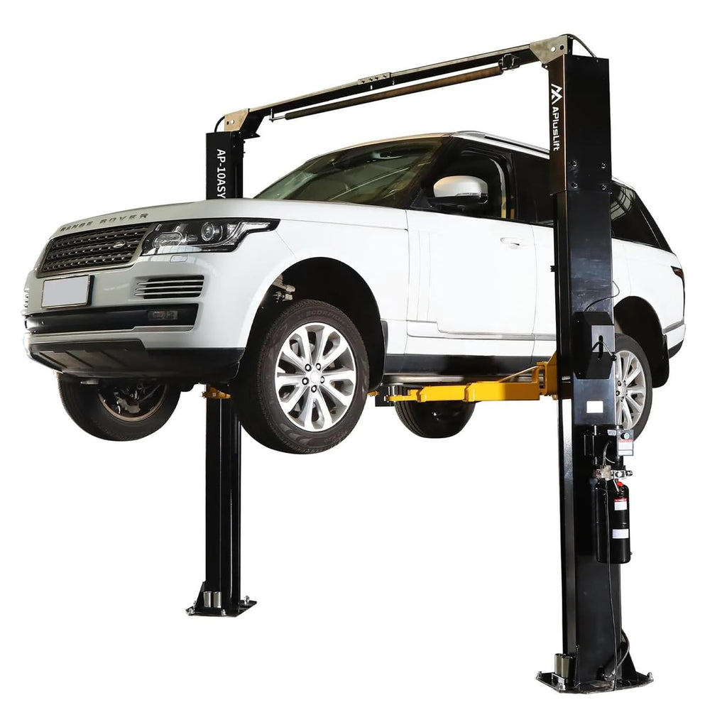 APlusLift HW-10KOH-A 10000LB Two Post Overhead Clear Floor Car Lift/Industry Leading 3 Year Warranty