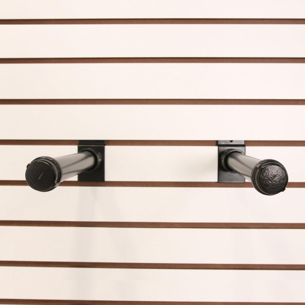 SSWBasics 4ft x 2ft Horizontal White Slatwall Panels Easy Organizer (24"H x 48"L) - Pack of 2 - Streamline Your Space with Effortless Retail Displays, Garage Wall Solutions, and Craft Storage