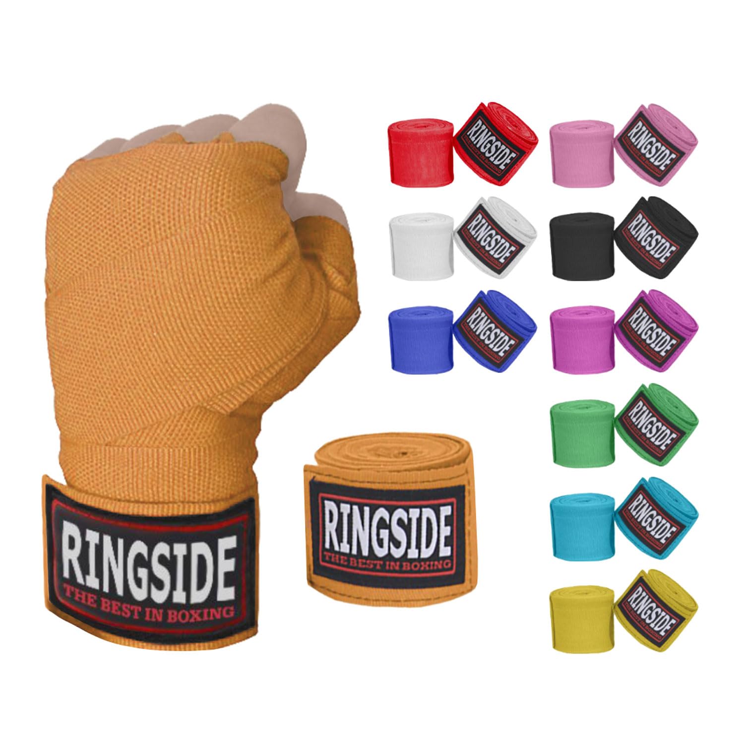 Ringside Mexican Style Boxing Hand Wraps (Pair)