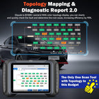 XTOOL D8S OBD2 Scanner: 2025 Upgrade of D8, Bidirectional Scan Tool with 3-Year Update, Topology Mapping, FCA AutoAuth, ECU Coding, 42+ Resets, All Systems Car Scanner Diagnostic Tool, CANFD/DoIP