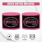 FARABI Kids Boxing Hand Wraps 2.5 Meters Junior Hand Wraps Boxing Hand Wraps Muay Thai Hand Wraps MMA Boxing Hand Wraps Men Boxing Hand Wraps Kids Boxing Hand Wraps Inner Gloves