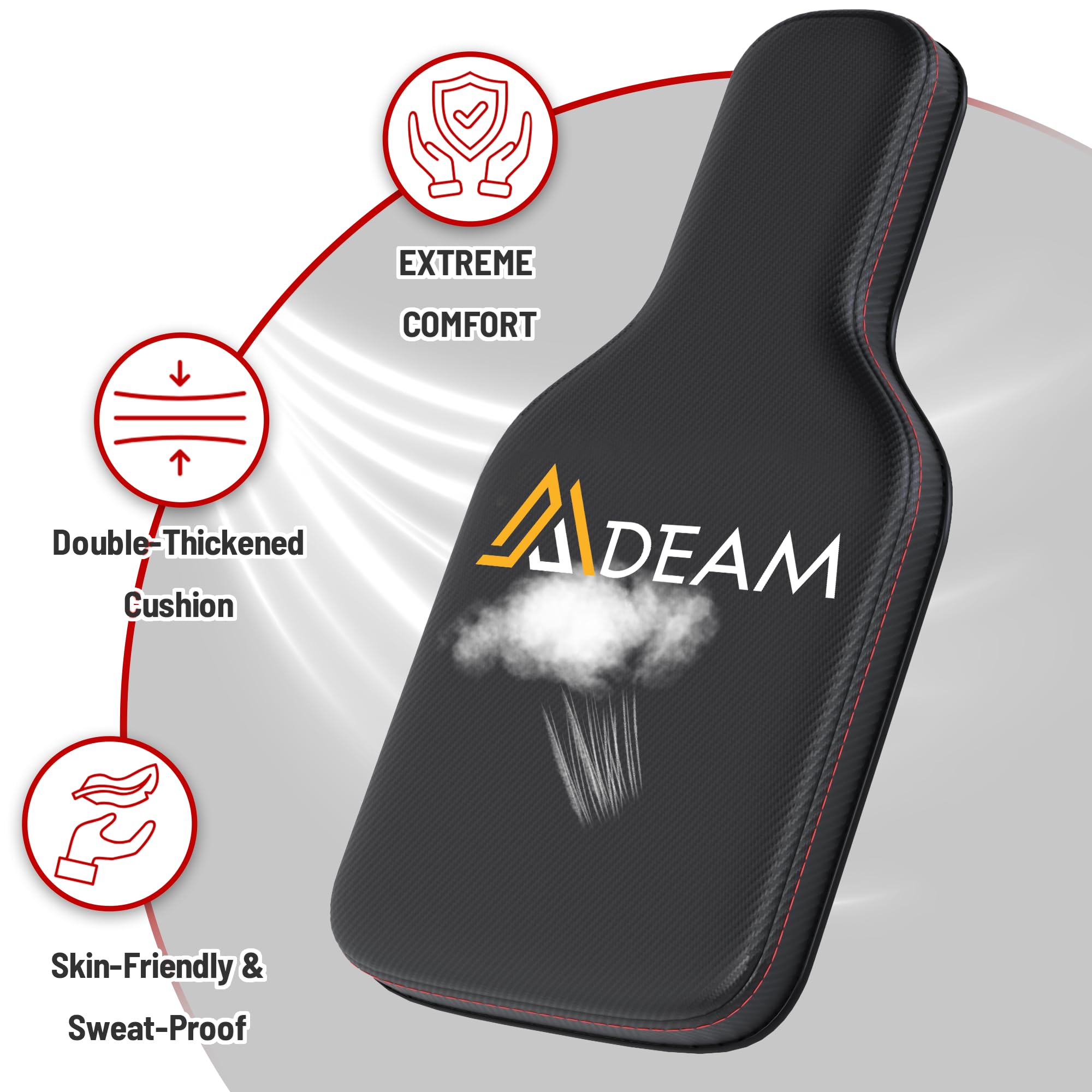 Machine de presse à jambes Mdeam, machine de squat hack avec roulement linéaire, machine de squat hack à 45 degrés pour entraînement de force du bas du corps à domicile ou en salle de sport pour quadriceps, ischio-jambiers, fessiers, mollets