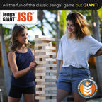Jenga Reus - Stapelt tot Meer dan 4 Feet - Officieel Gelicentieerd - JS6