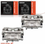 A-Premium Disc Brake Caliper Assembly with Bracket Compatible with Ford and Lincoln Models - For F-150 2010-2011, Expedition 2010-2021, Navigator 2010-2021, Mark LT 2010-2011 - Front Side