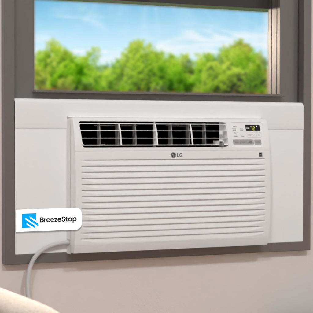 Surround Insulation Side Panels White for Window AC Unit Indoor Air Conditioner Cover for Winter and Summer
