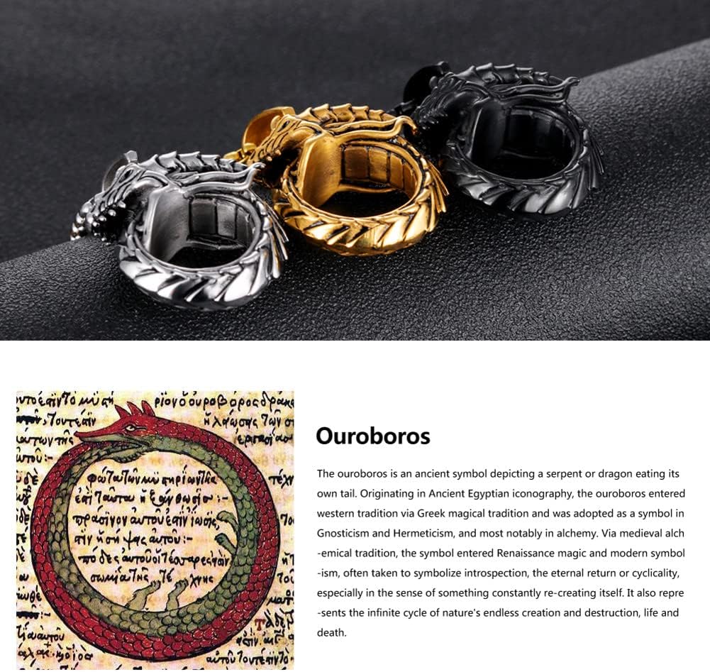 Cross Eternal Ring Pendant Necklace Stainless Steel Pendant Necklace for Men Women Best Friend Necklaces