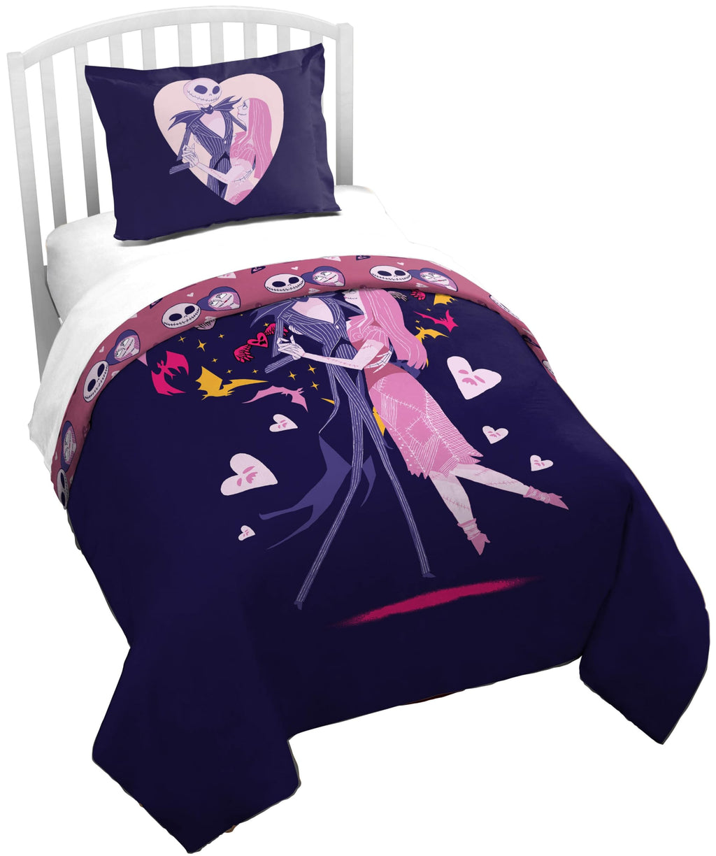 Jay Franco Kids Duvet Cover Set – 3 Piece Super Soft Bedding with Sham Pillowcase, Cover ONLY Comforter Not Included, Blue - Minecraft, Full