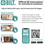 Mighty Mule MM371W Automatic Gate Opener, Smart and Solar Ready, Includes Gate Opener Remote and More-Up to 16ft Long or 550lb, Black, 1 Gate Opener Kit