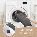 Sasttie Headboard Pillow Queen, Triangular Wedge Pillow Headboard, Wedge Headboard Pillow for Bed Sofa, Daybed Pillows for Sitting up, Reading or Working with Removable Cover, Dark Grey