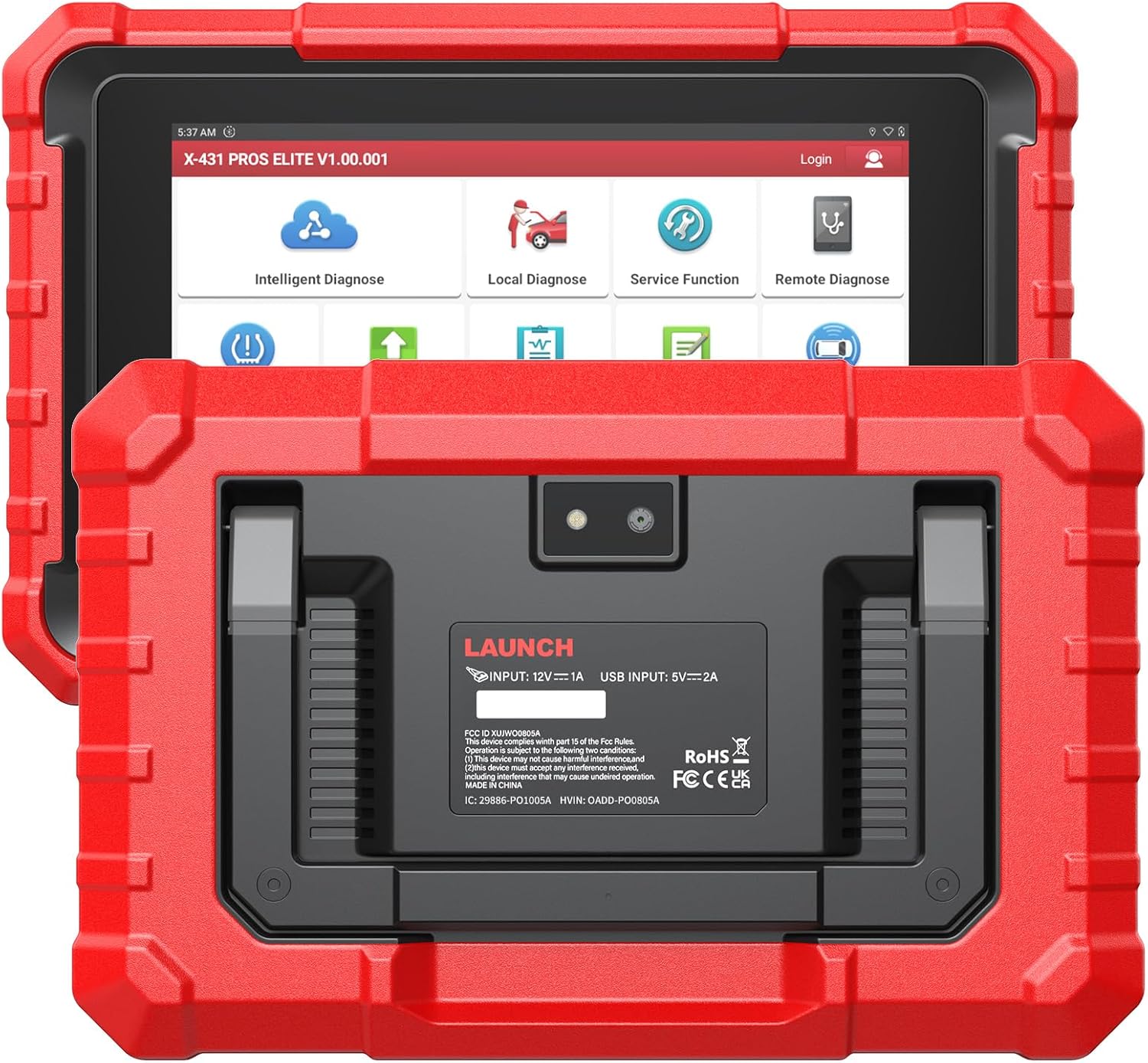 LAUNCH X431 PROS Elite 2025 New Bidirectional Scan Tool, 38+ Services, ECU Coding, All-in-One Full System Diagnostic Scanner, Support CANFD&DoIP, FCA AutoAuth, V.A.G Guided, 2 Years Free Update