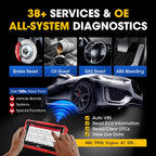 LAUNCH X431 PROS Elite 2025 New Bidirectional Scan Tool, 38+ Services, ECU Coding, All-in-One Full System Diagnostic Scanner, Support CANFD&DoIP, FCA AutoAuth, V.A.G Guided, 2 Years Free Update