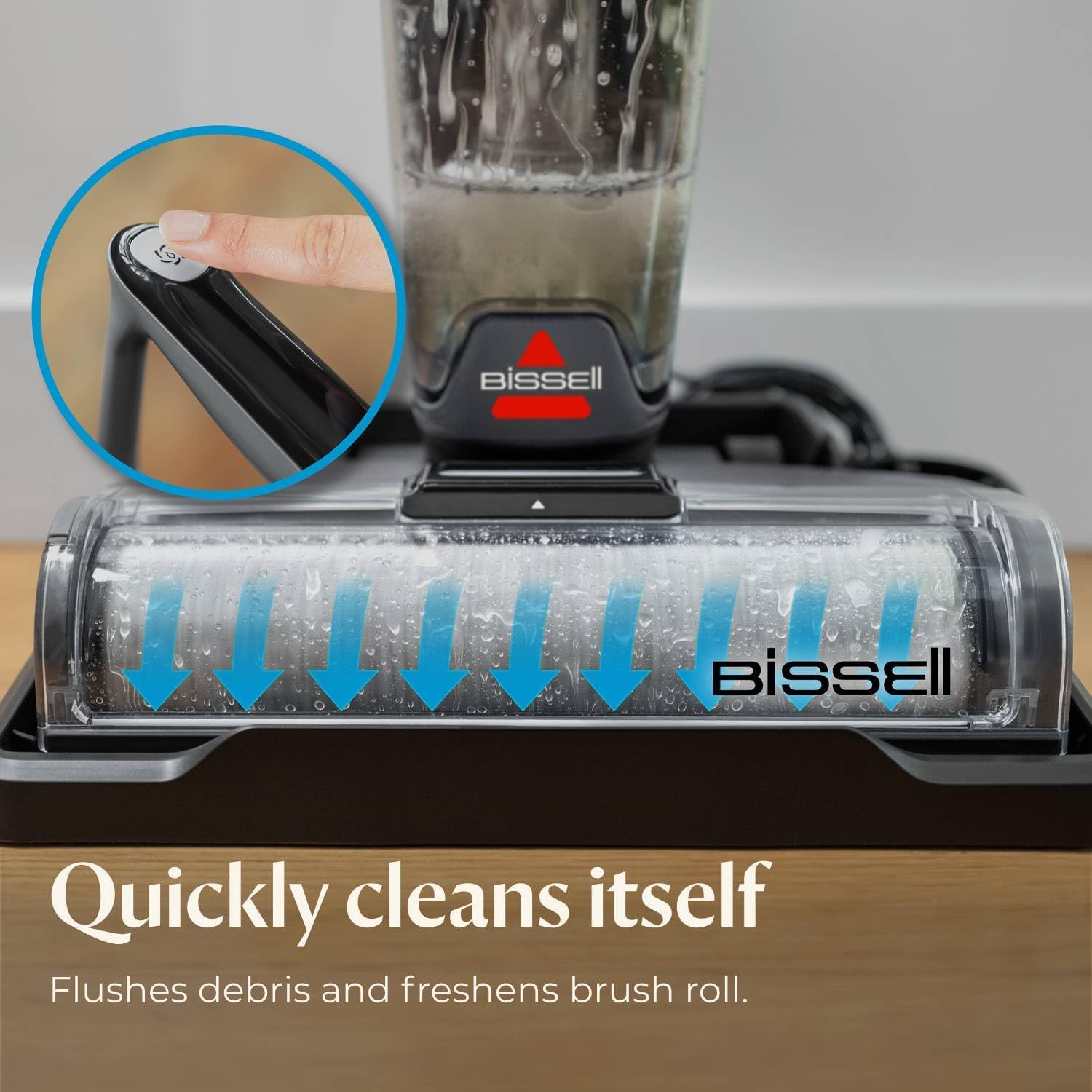 BISSELL® CrossWave® OmniForce™ Cordless Multi-Surface Hard Floor Cleaner Wet Dry Vacuum with Dedicated Dry Vacuum Mode, 3882