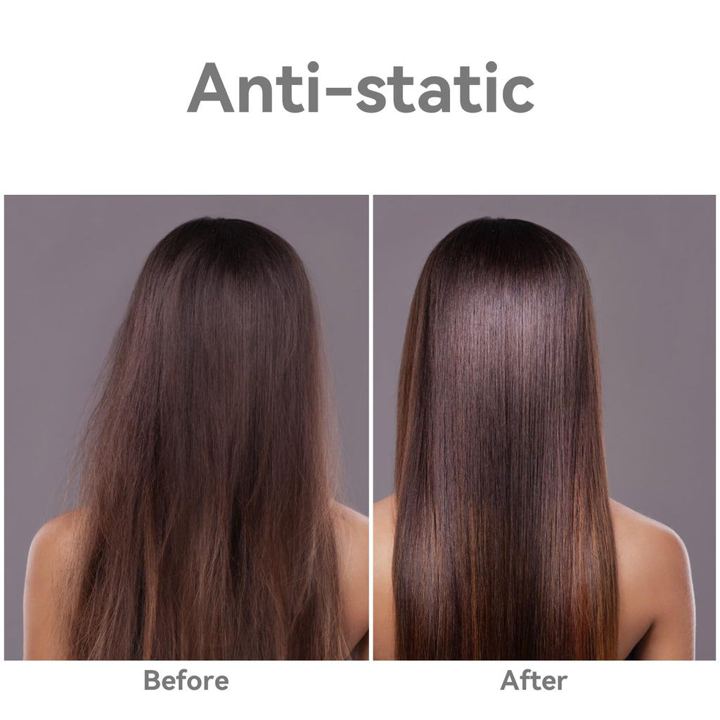 3 Pack Hair Rat Tail Combs Set, Parting Rattail, Teasing Fine Tooth Comb, Metal Hair Pick Detangling, Heat Resistant Carbon Fiber Teasing Comb, and Stainless Steel Pintail(Black)