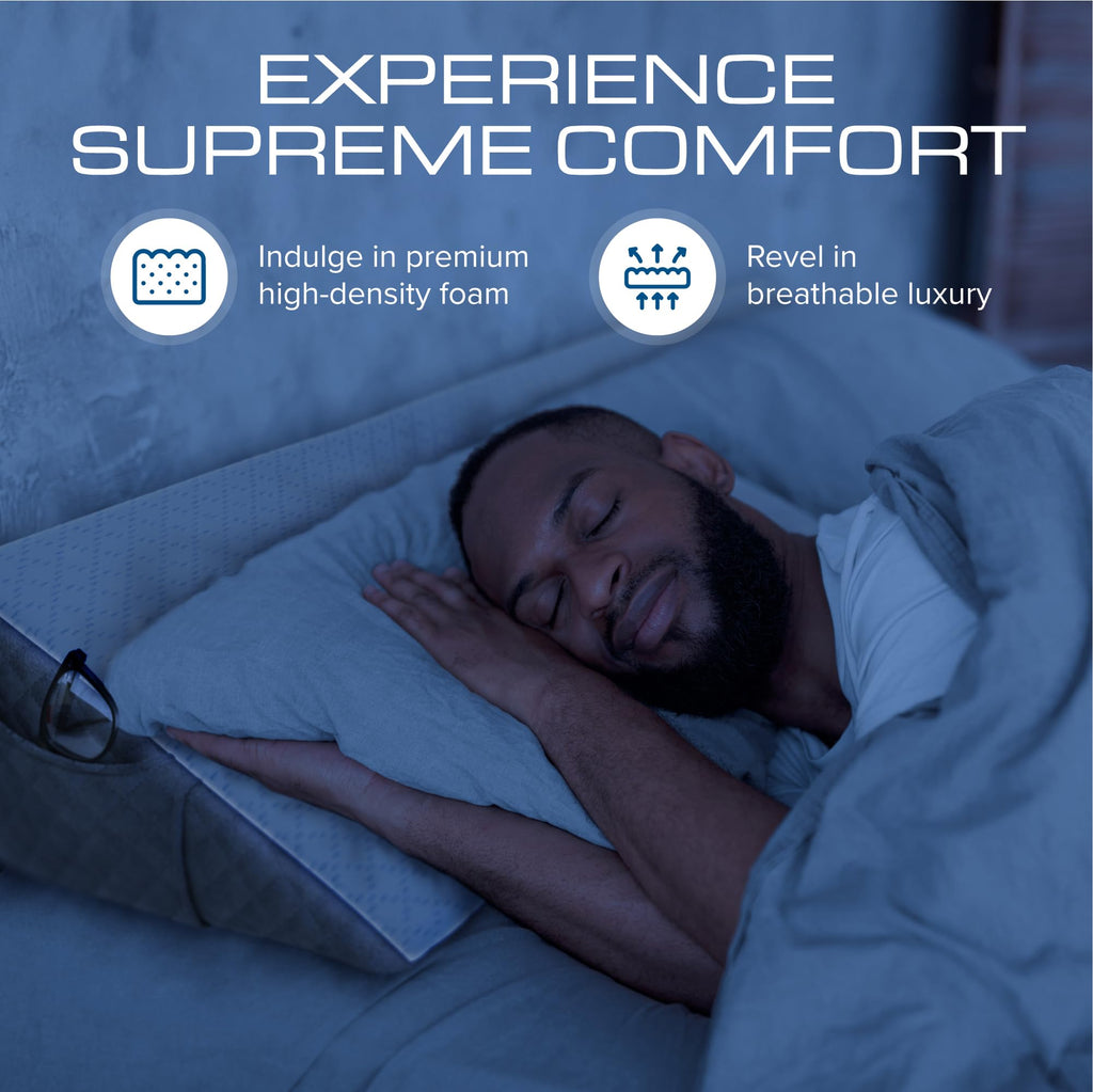 Kölbs Bed Wig Hoofdeinde Kussen, Keerbaar 2-zijdig, Verander Direct Je Decor, Matras Kloofvuller King Size