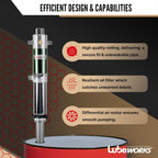 Oil Transfer Drum Pump Double Action 1:1 Fast High Flow Rate 8.5GPM / 32LPM for SAE130 Oils/Fluids