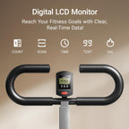 UMAY Squat Machine for Home, Foldable Exercise Equipment, Squat Rowing Machine with High-Strength Resistance Band