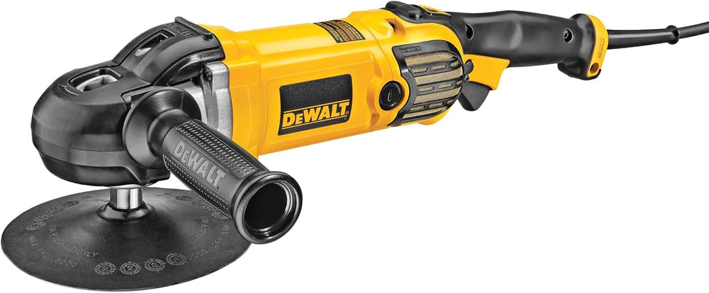 DEWALT Buffer Polisher, 7-in-9-in, 12 amp, Variable Speed Dial 0-3,500 RPM’s, Corded (DWP849X)