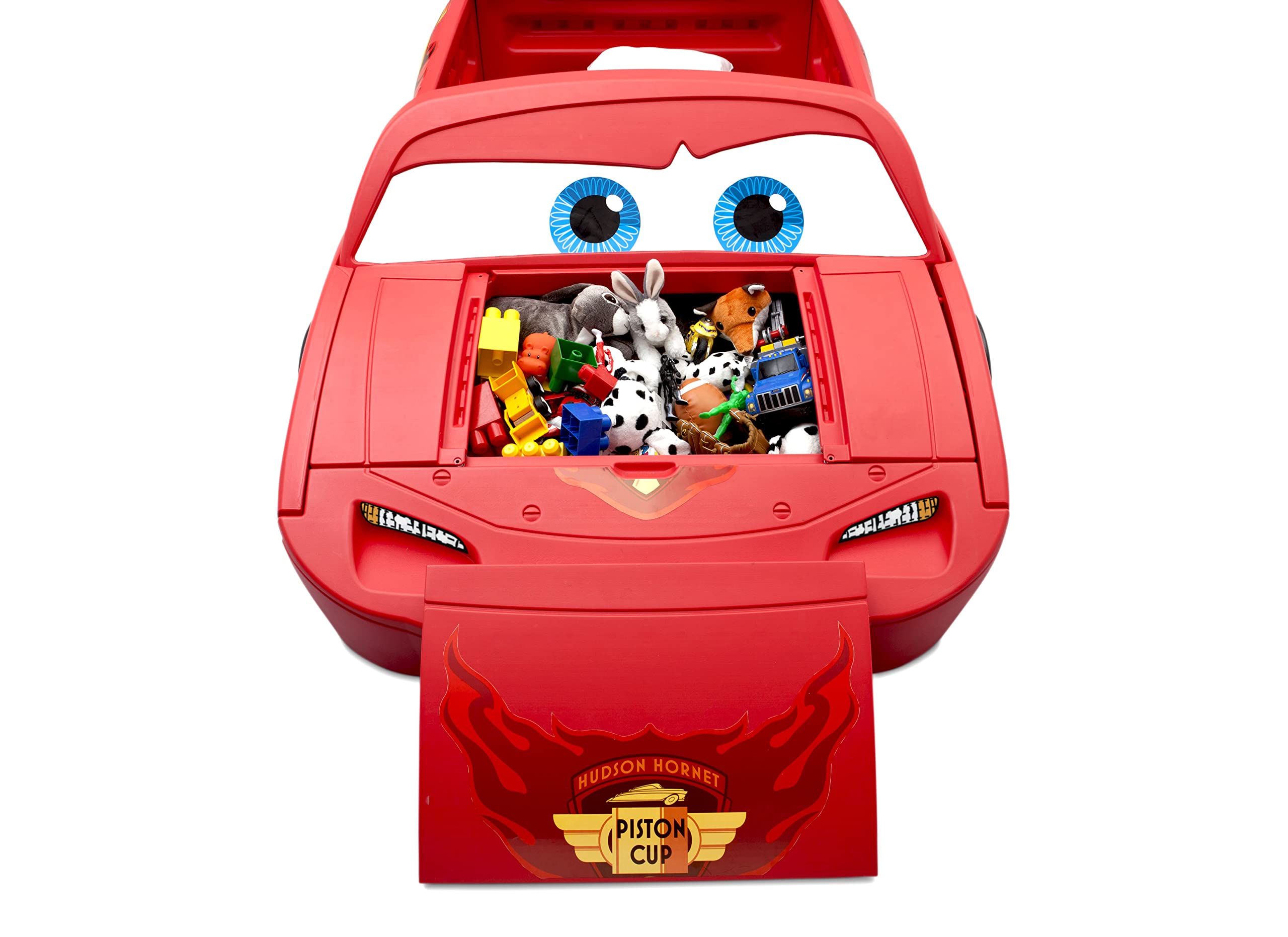 Delta Children Disney/Pixar Cars Lightning McQueen Toddler-To-Twin Bed with Toy Box by Delta Children