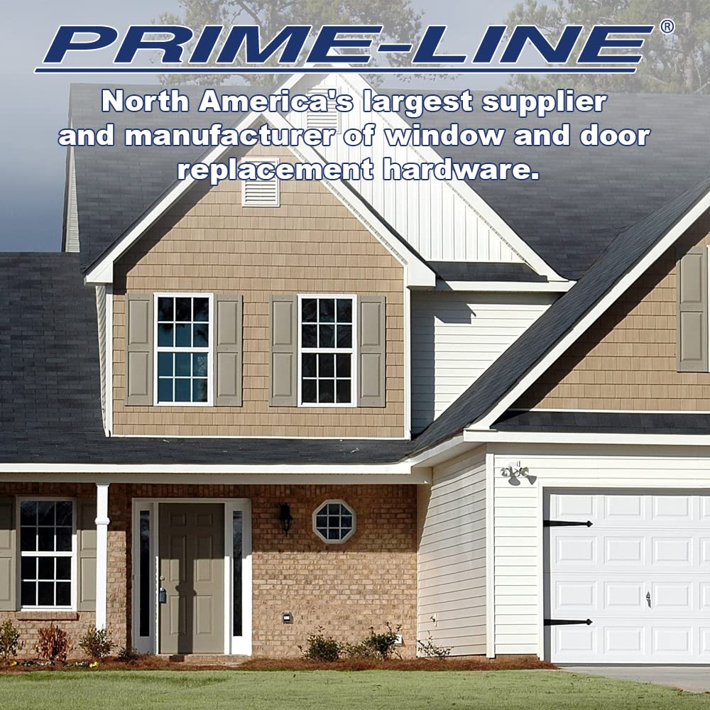 Prime-Line D 1579-1 Sliding Door Repair Track – Repair Worn or Damaged Sliding Glass Door Aluminum Tracks and Horizontal Sliding Window Tracks, 1/4” x 8’, Stainless Steel (Single Pack)