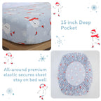 ست ملحفه کودکان یونیکورن صورتی JSD، سایز تویین، ۳ تکه، ملحفه‌های رختخواب میکروفایبر چاپ شده با طرح رنگین کمان برای دختران، جیب عمیق